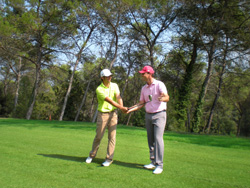 Coaching sur le parcours 